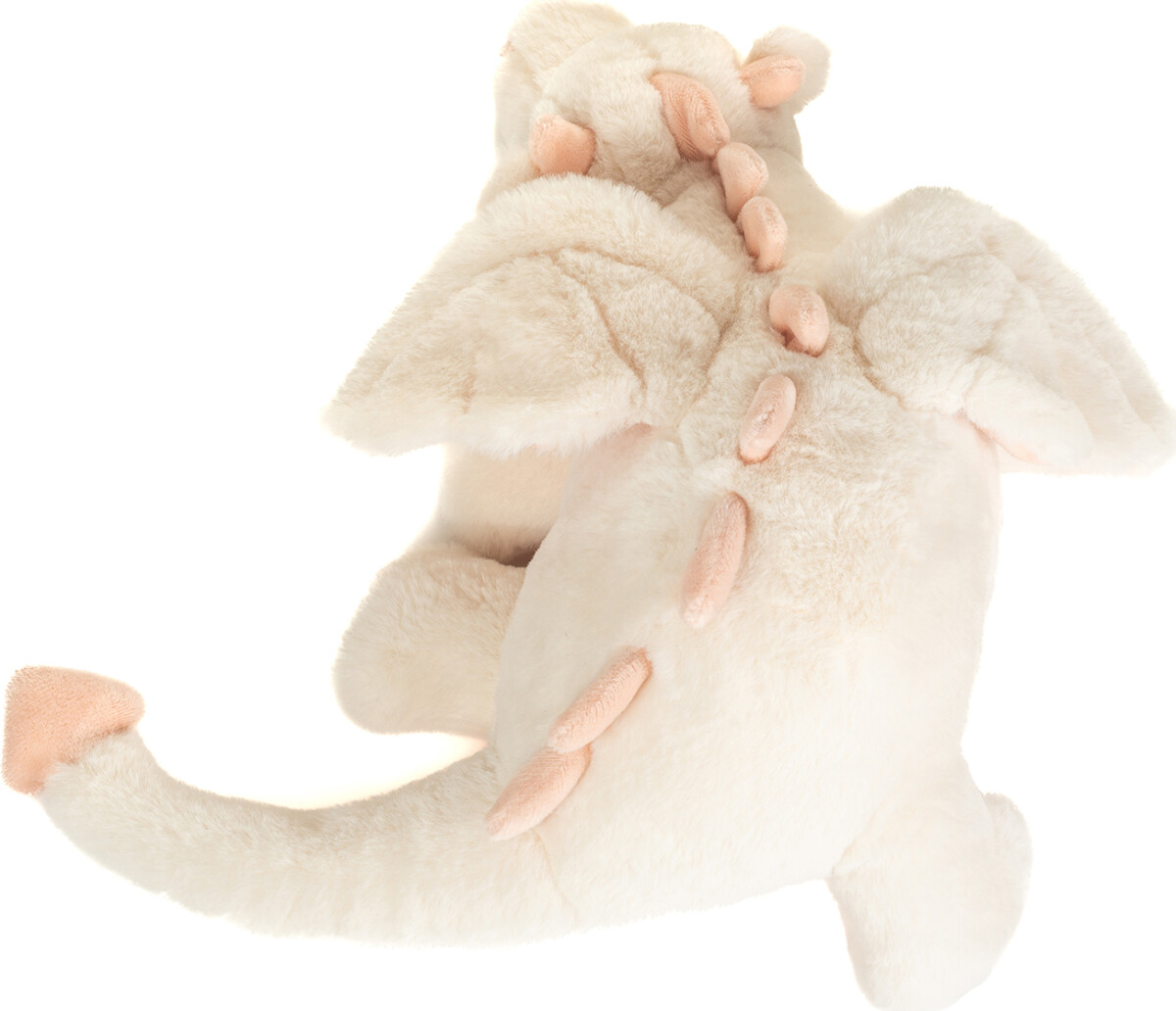 Teddy Hermann - Dragen Fluffy 32 Cm - Hvid-Pink