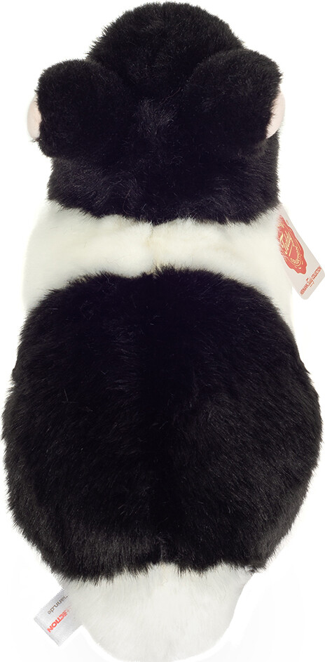 Teddy Hermann - Kanin Bamse - Sort Og Hvid - 23 Cm