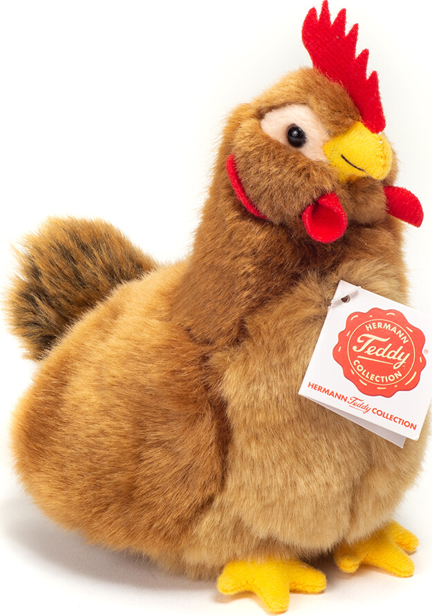 Teddy Hermann - Høne Bamse - Brun - 16 Cm