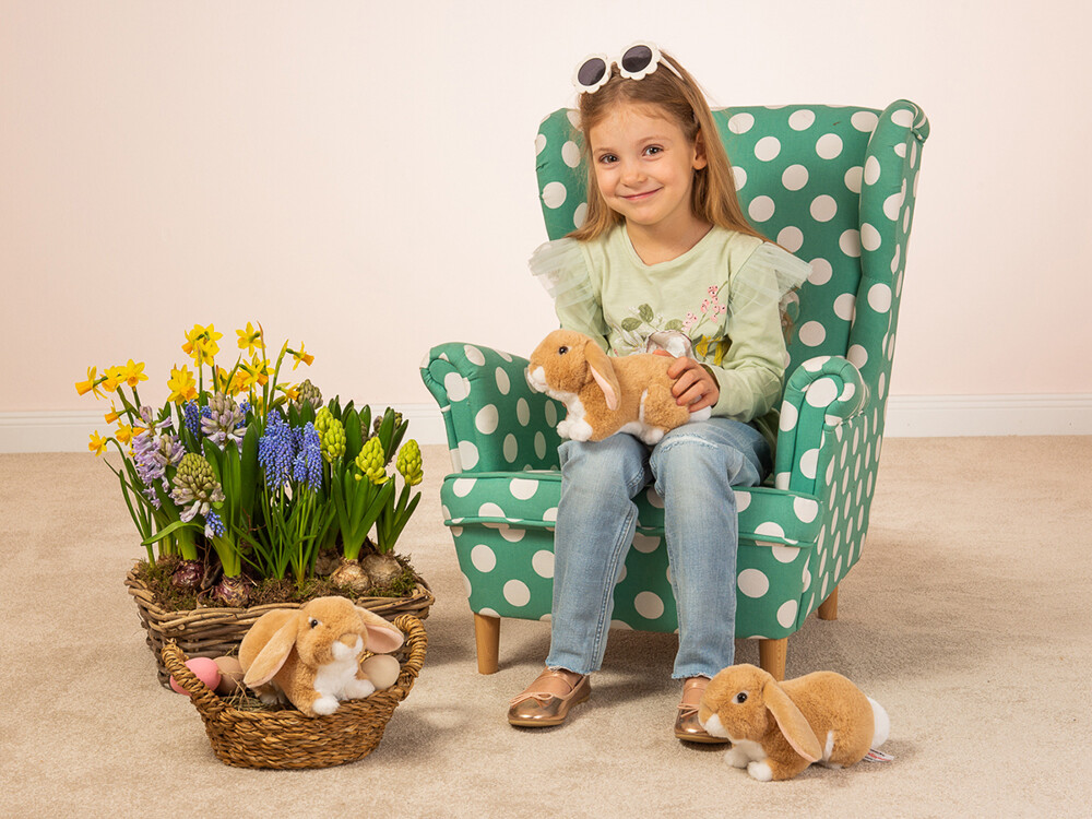 Teddy Hermann - Kanin Bamse - Beige - 23 Cm