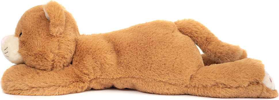 Teddy Hermann - Kat Bamse - Kikki - Rød - Liggende - 35 Cm