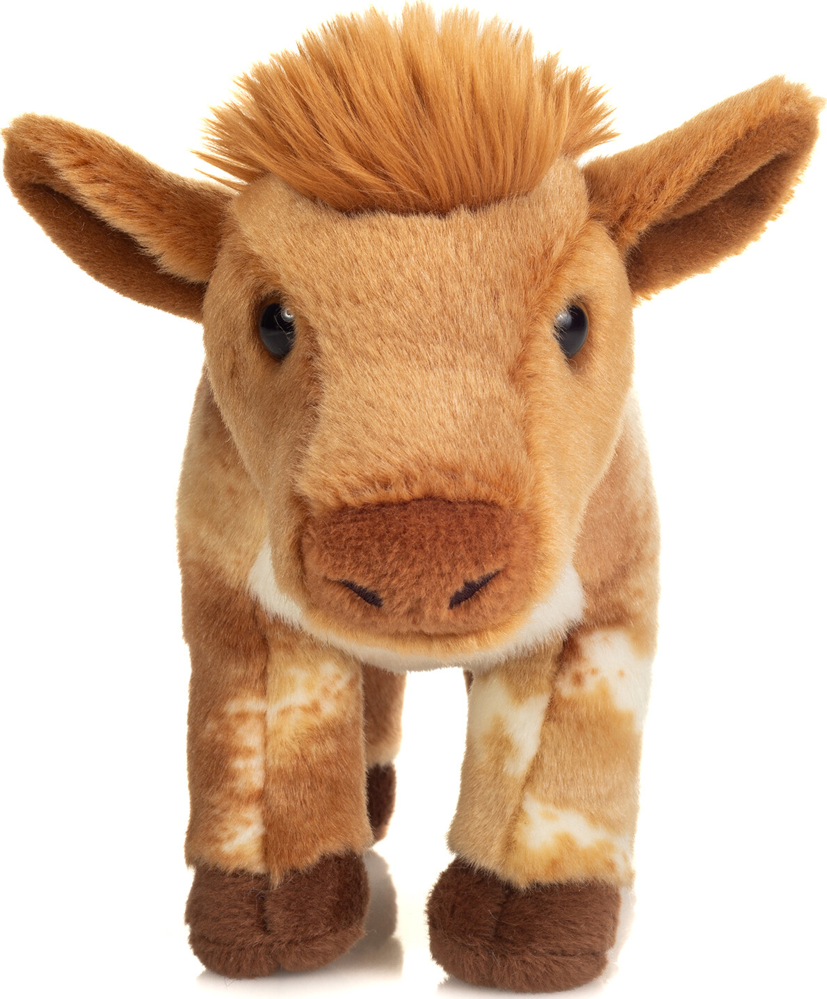 Teddy Hermann - Ko 22 Cm - Broget