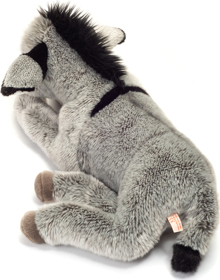 Teddy Hermann - Æsel Bamse - Grå - Liggende - 50 Cm
