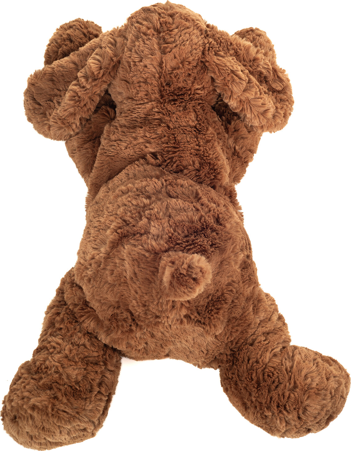 Teddy Hermann - Liggende Hund 40 Cm - Brun