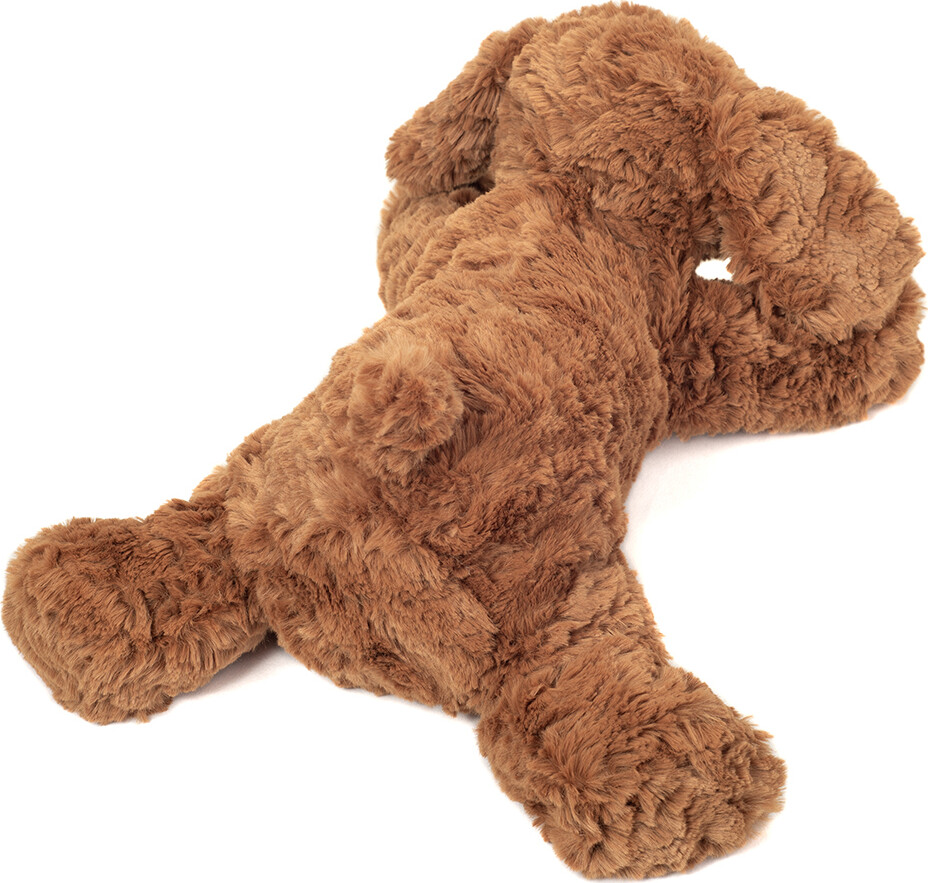 Teddy Hermann - Liggende Hund Brun 30 Cm