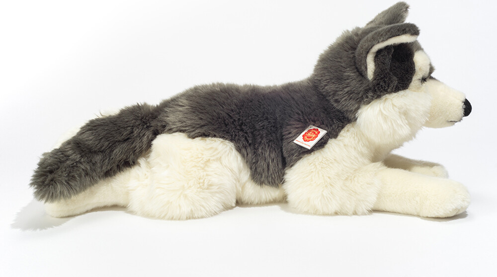 Teddy Hermann - Husky Hund - Liggende - 60 Cm - Bamse