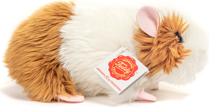 Teddy Hermann - Marsvin Bamse - Gylden Og Hvid - 18 Cm