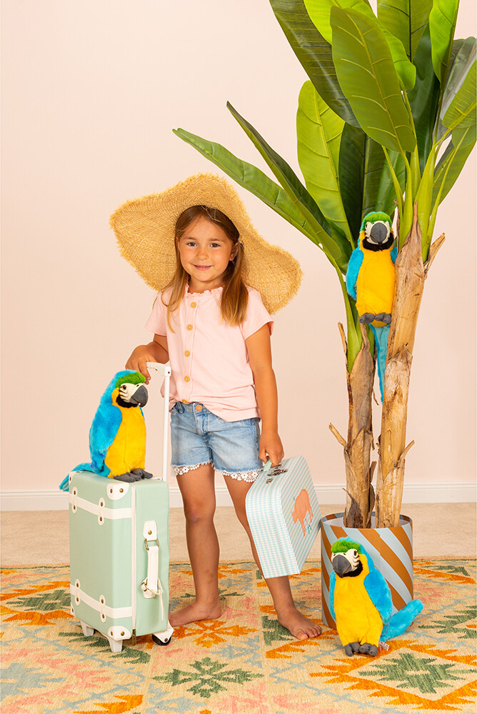 Teddy Hermann - Papegøje Bamse - 26 Cm