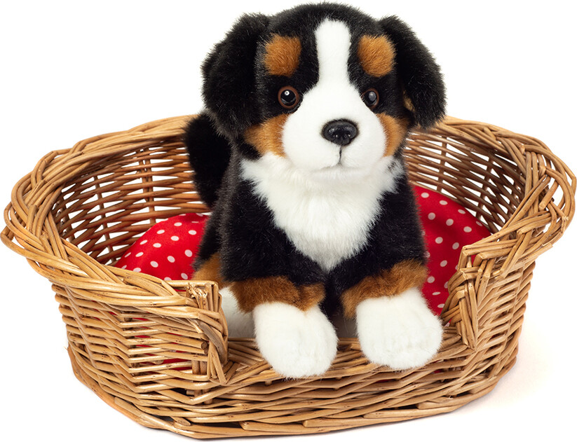 Teddy Hermann - Berner Sennen Hund - Siddende - 21 Cm
