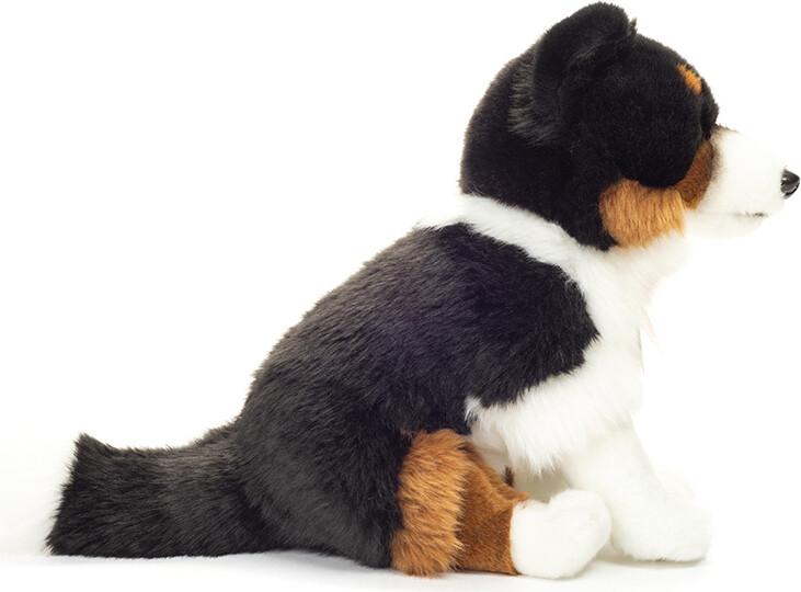 Teddy Hermann - Border Collie Hund - Siddende - 30 Cm - Bamse