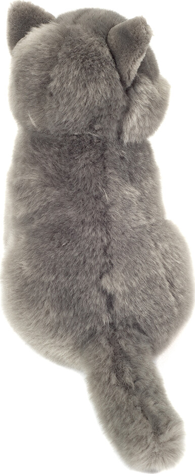 Teddy Hermann - Kat Bamse - Karteuser - Grå - Siddende - 20 Cm