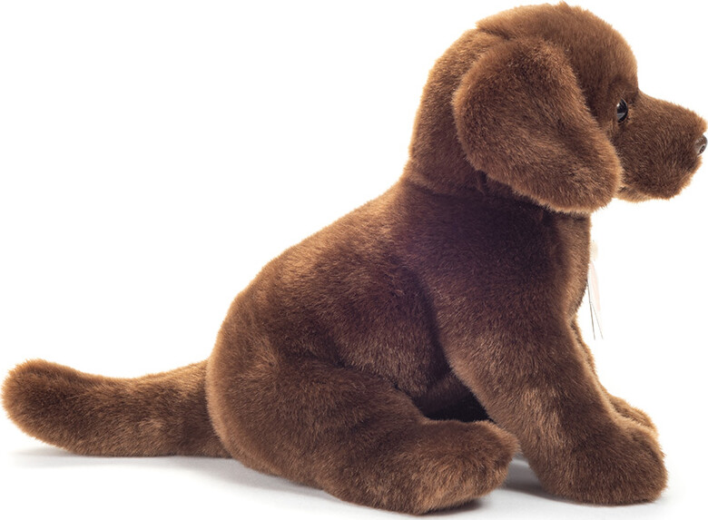 Teddy Hermann - Labrador Hund Brun - Siddende - 25 Cm - Bamse