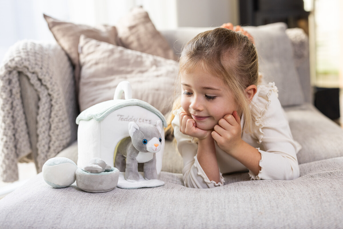 Teddykompaniet - Teddy Cats Legesæt