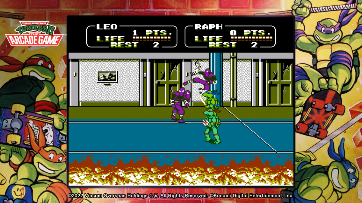 Teenage Mutant Ninja Turtles The Cowabunga Collection - Kode I Boks