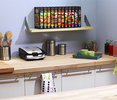 Tefal Snack Collection multijern toaster inklusiv 2 sæt plader