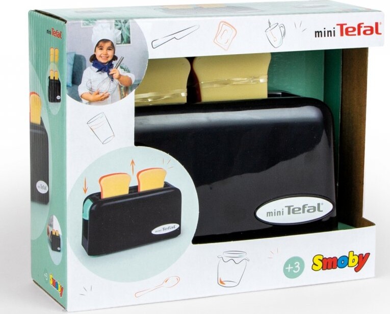 Smoby Mini Tefal - Toaster Legetøj - 15 Cm | Se tilbud og køb på
