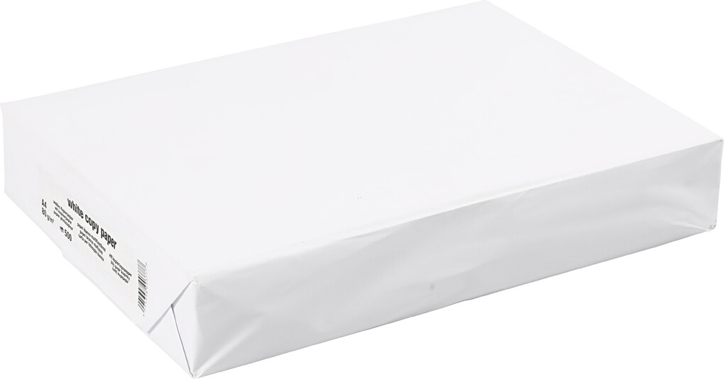 Tegnepapir - A4 - 210X297 Mm - 80 G - Hvid - 500 Ark