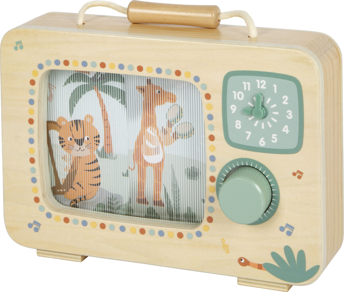 Tv Legetøj Med Musik - Safaridyr - Small Foot