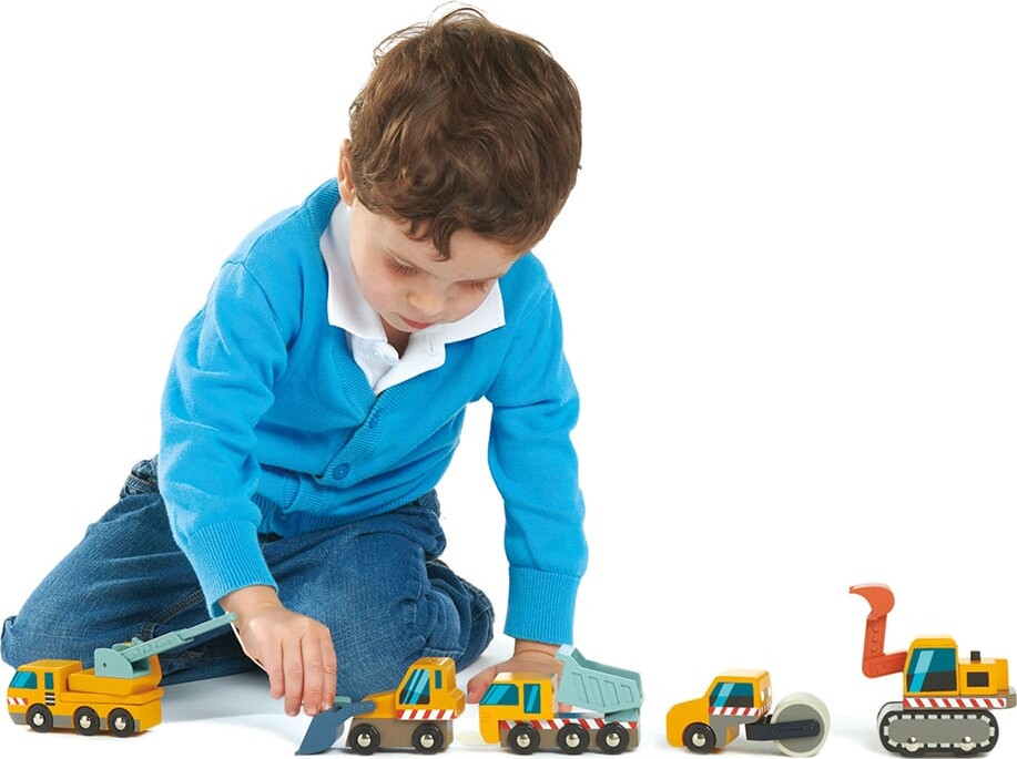 Tender Leaf - 5 Arbejdskøretøjer - Byggeplads