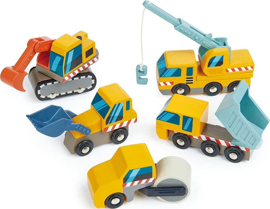 Tender Leaf - 5 Arbejdskøretøjer - Byggeplads