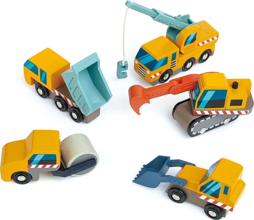 Tender Leaf - 5 Arbejdskøretøjer - Byggeplads