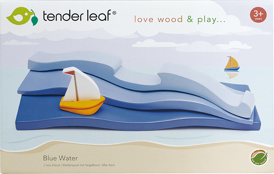 Tender Leaf - Blå Bølger Til Togbane