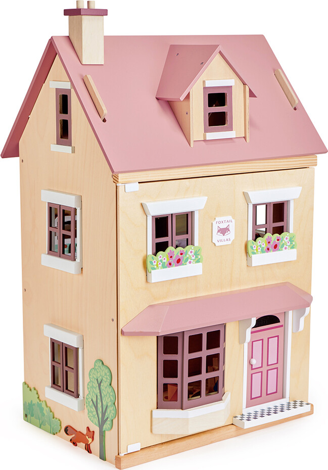 Tender Leaf - Dukkehus Med Møbler - Foxtail Villa