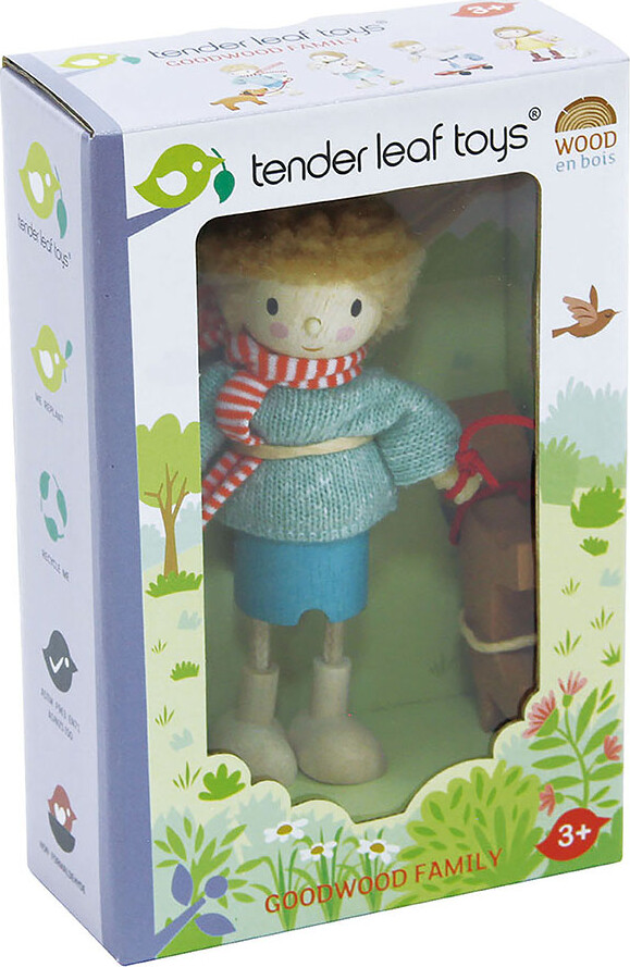 Tender Leaf - Dukkehusfigur - Hr Goodwood Og Hund