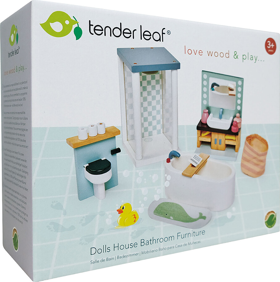 Tender Leaf - Badeværelse - Dukkehus Møbler