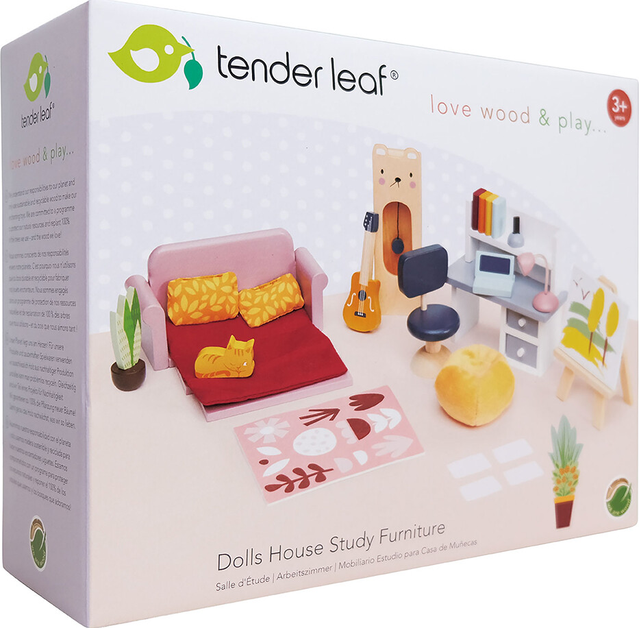 Tender Leaf - Studierum - Dukkehus Møbler