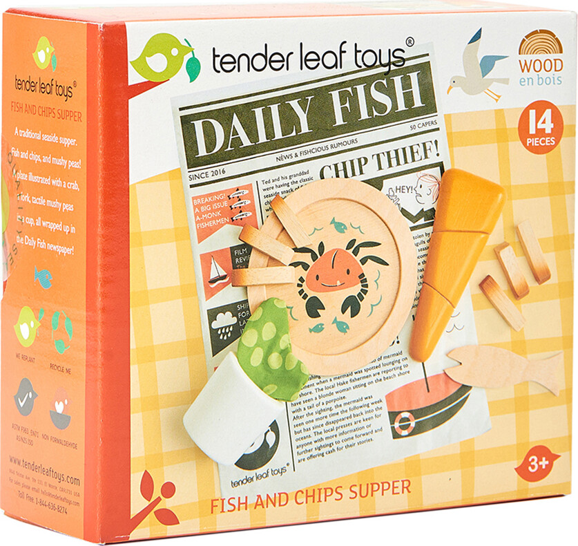 Tender Leaf - Fish Og Chips
