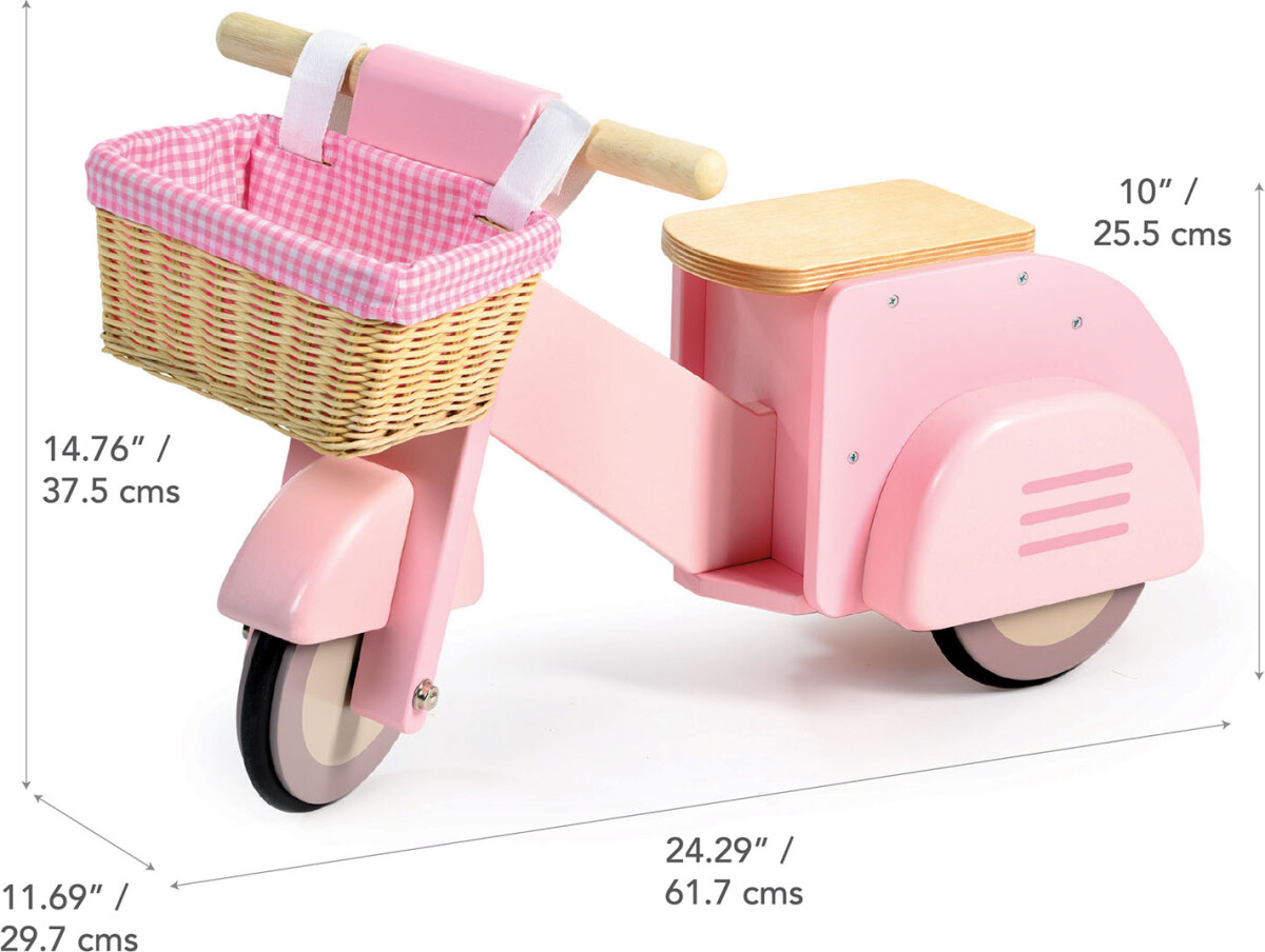 Tender Leaf - Gåbil - Pink Scooter