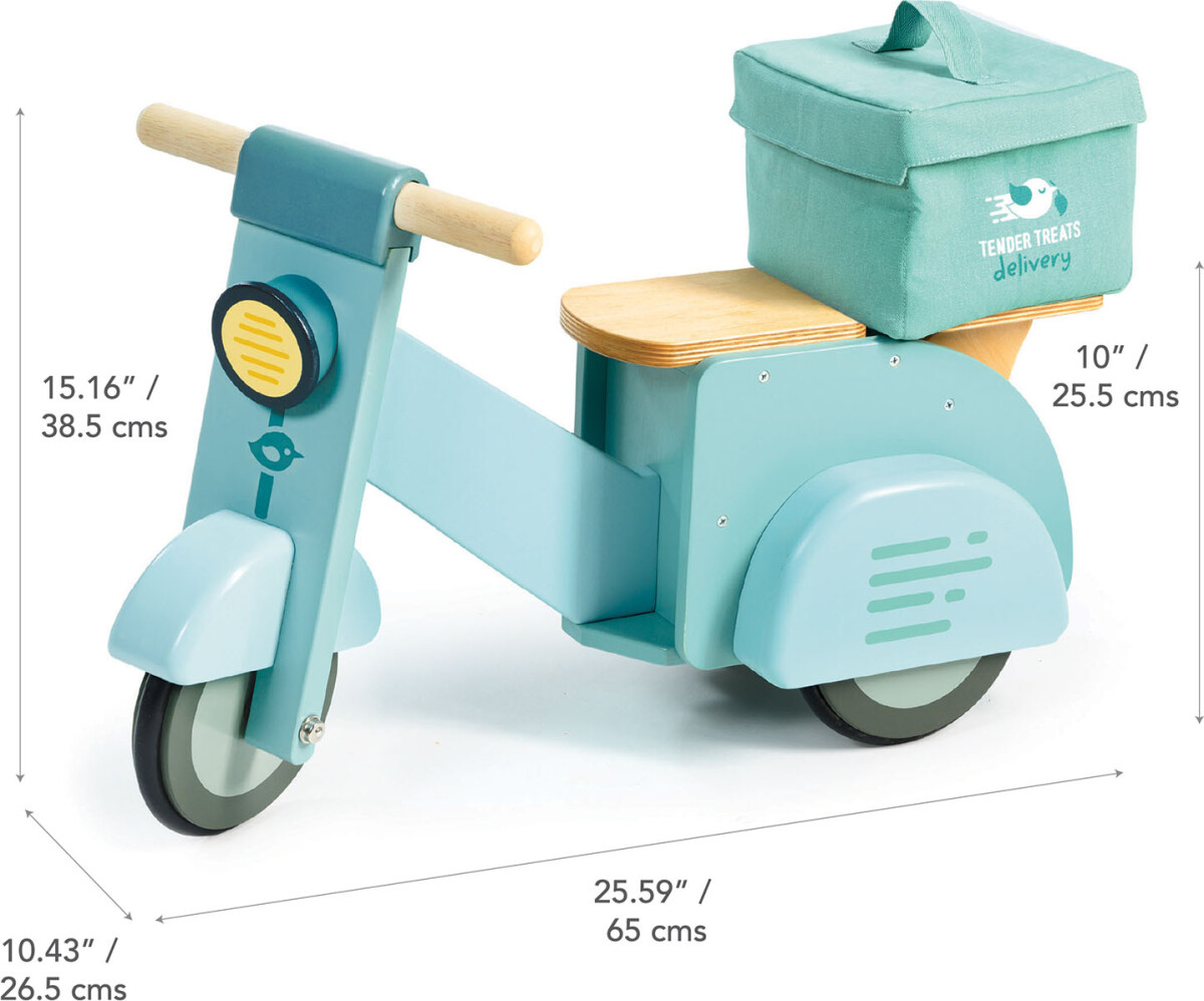 Tender Leaf - Gåbil - Turkis Scooter