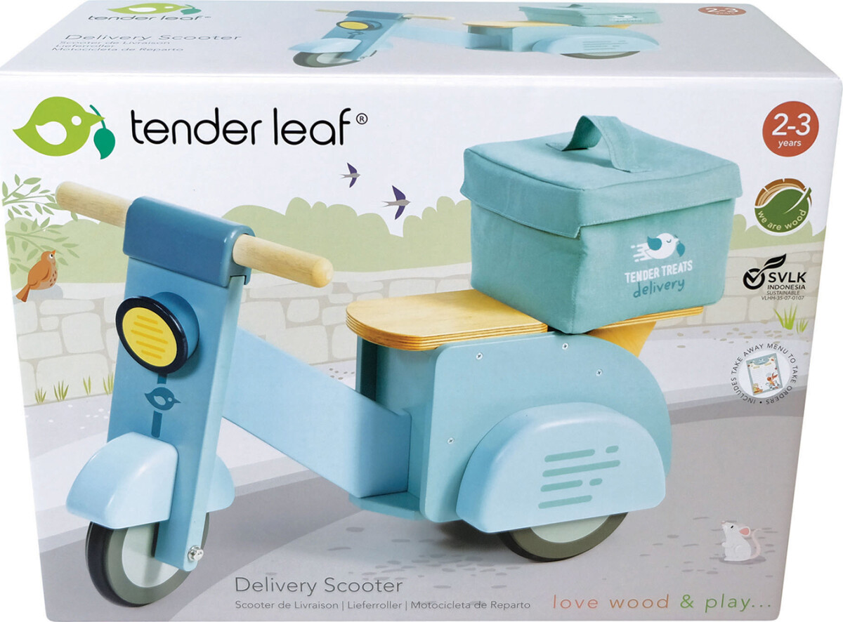 Tender Leaf - Gåbil - Turkis Scooter