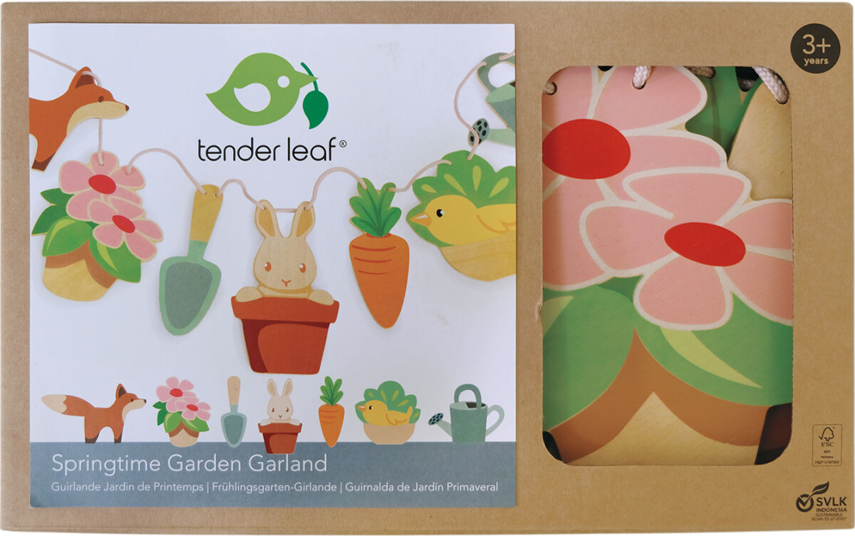Tender Leaf - Guirlande - Forår I Haven