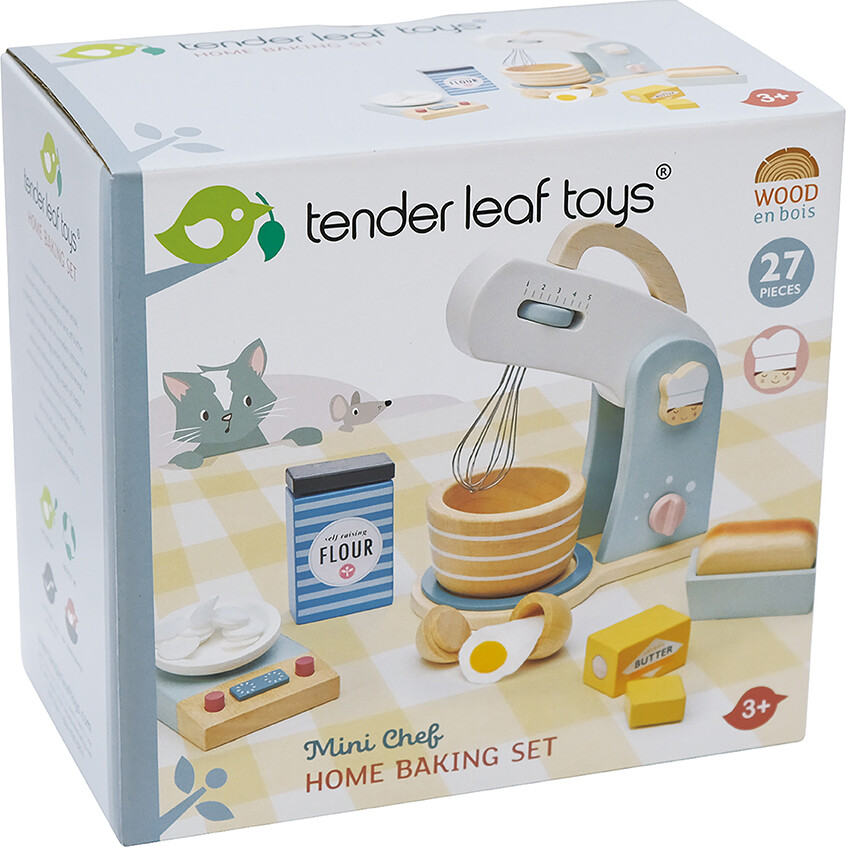 Tender Leaf - Røremaskine Legetøj I Træ