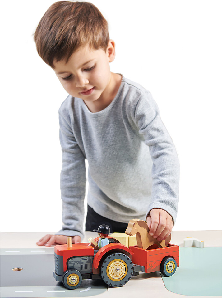 Tender Leaf - Traktor Med Anhænger