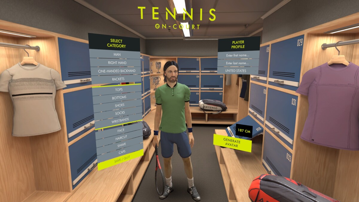 Tennis On Court Psvr2