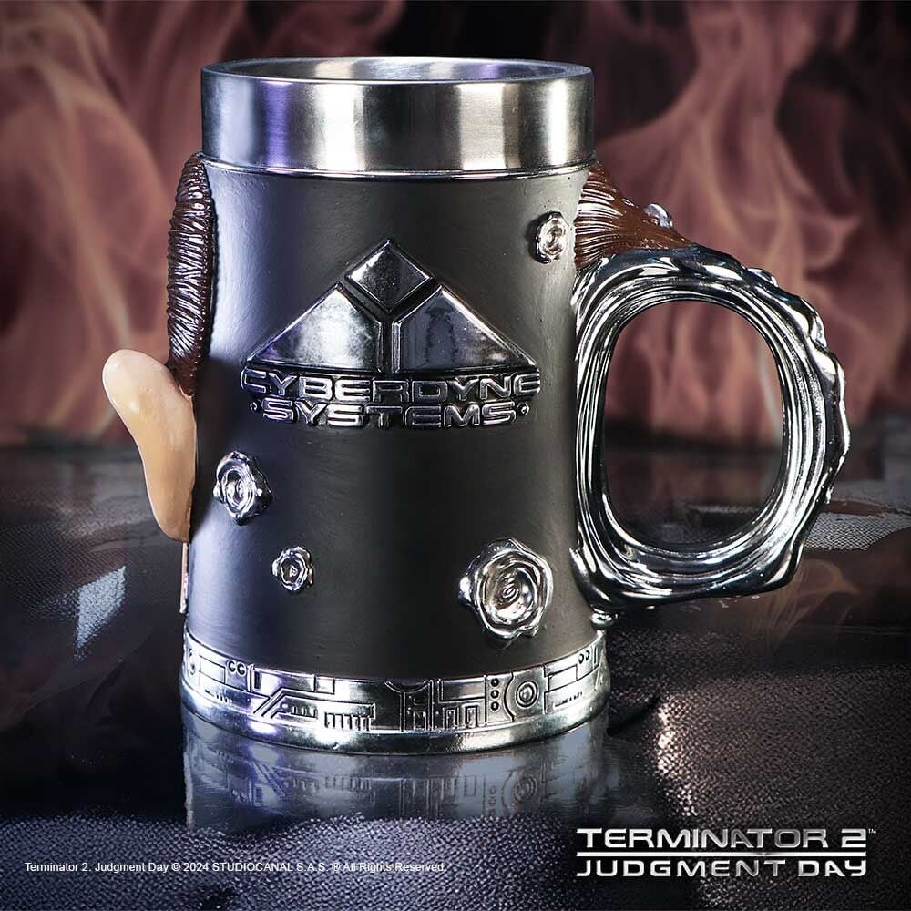 Terminator - T-1000 Tankard Krus - Nemesis Now - 18 5 Cm