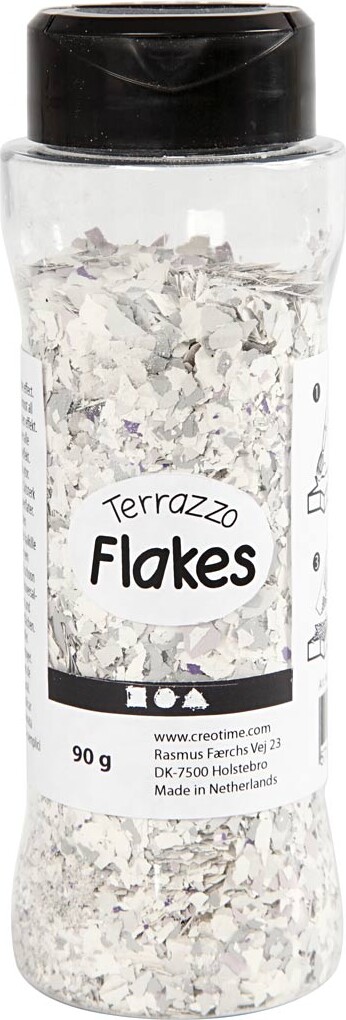 Terrazzoflager - Lys Grå - 90 G