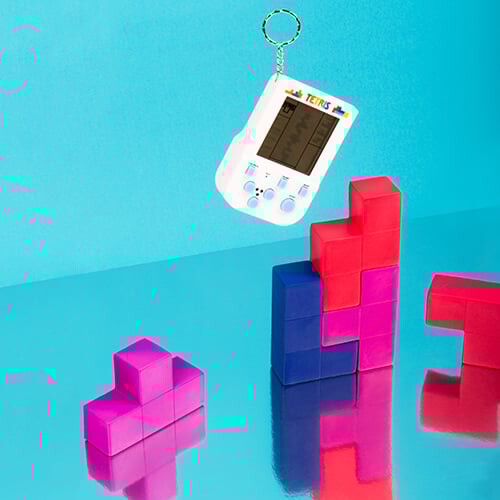 Tetris Keyring Game