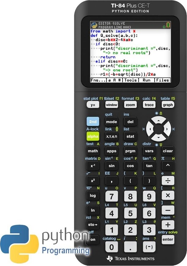 Texas Instruments - Ti-84 Plus Ce-T P Graphic Calculator