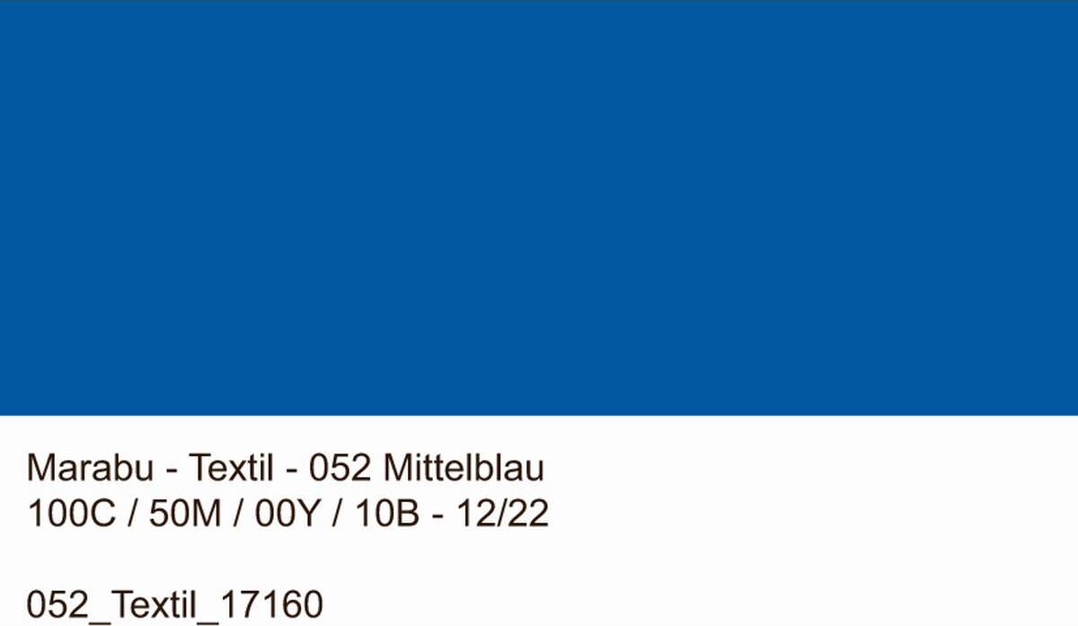Tekstil Maling - Mellem Blå - Textil - 50 Ml - Marabu