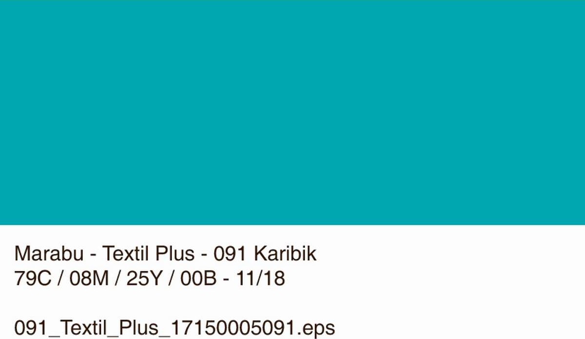 Tekstil Maling - Caribbean - Textil Plus - 50 Ml - Marabu