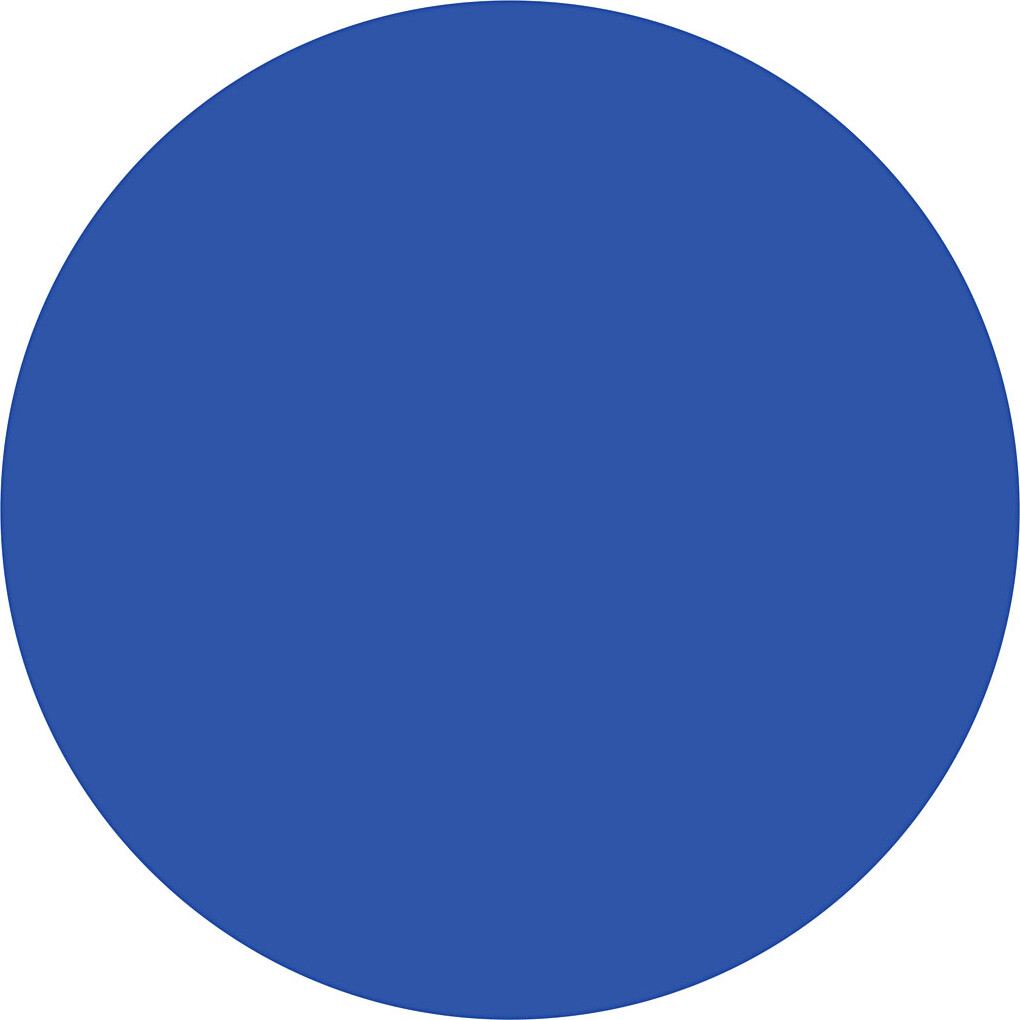 Tekstilmaling - Dækkende - Brilliant Blå 250 Ml