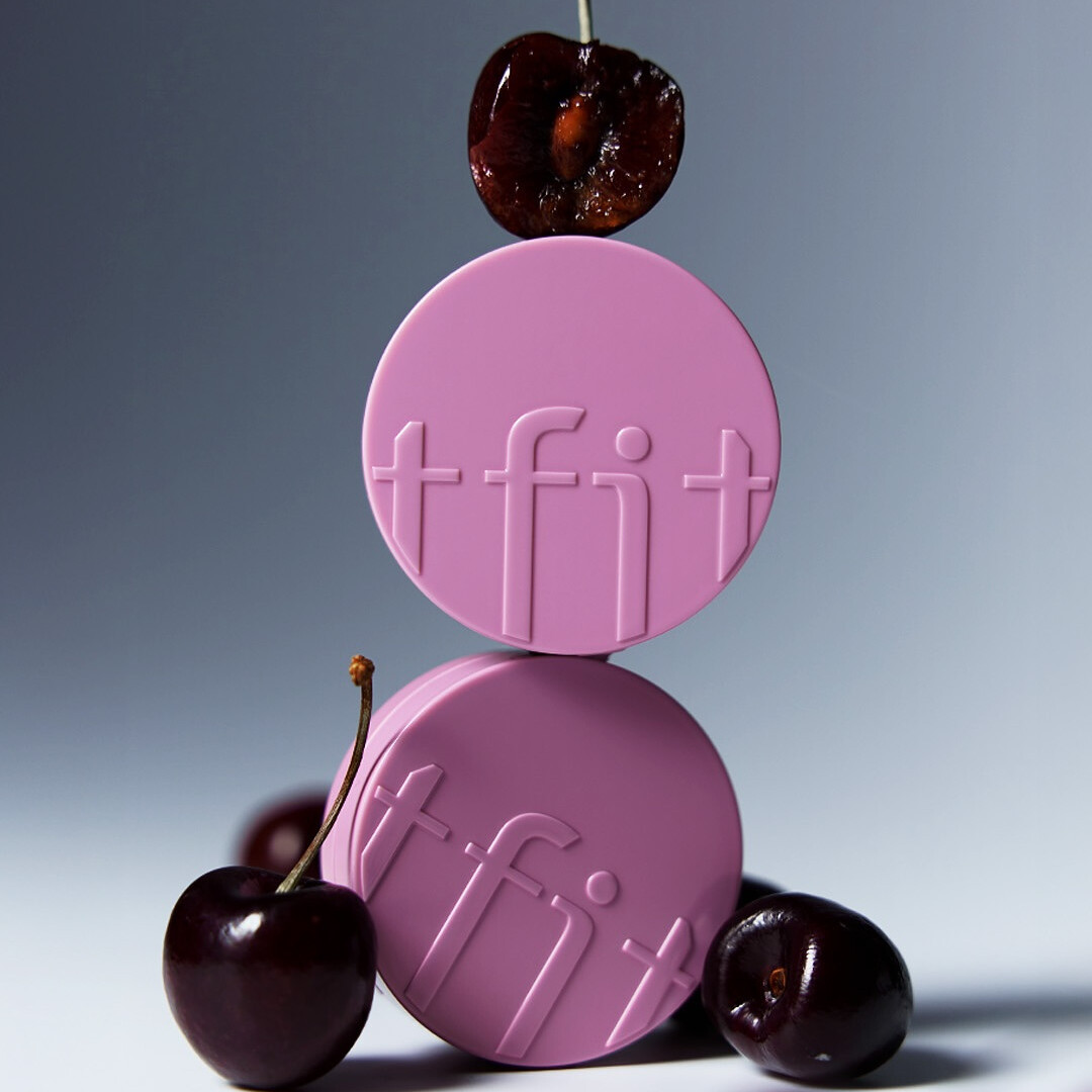 Tfit - Fluffy Velvet Cushion Blush - Charming Berry