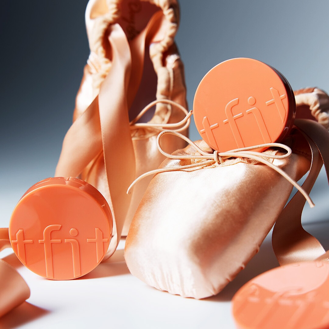 Tfit - Fluffy Velvet Cushion - Blush Coral Orange