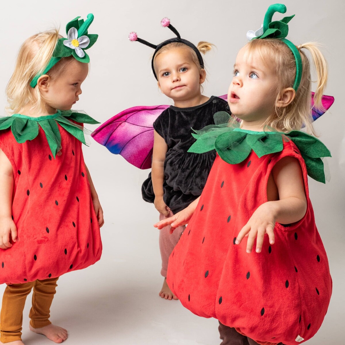 That S Mine - Livia Jordbær Kostume Til Børn - 1-3 År