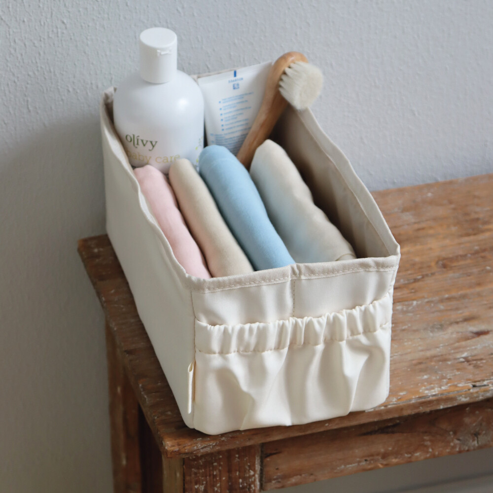 That S Mine - Lucy Pusleopbevaringskasse - Light Creme - Onesize