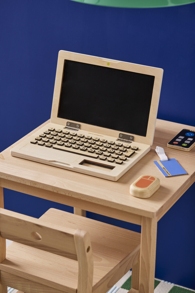 Legetøjs Computer Sæt Til Børn - Træ - Kids Concept